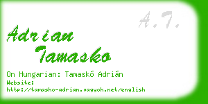 adrian tamasko business card